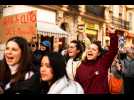 Manifestation droits des femmes à Perpignan