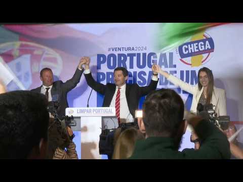 Portugal: Chega party leader André Ventura's last rally before elections