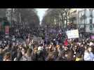 Women's Day march: procession arrives at Bastille