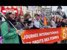 VIDÉO. Journée internationale des droits des femmes : 300 manifestants dans la rue à Saint-Brieuc
