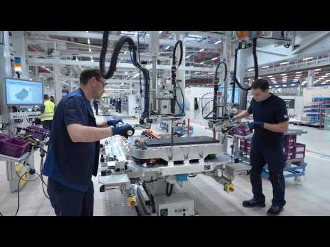 MINI Countryman Electric Production - High-Voltage Battery Assembly