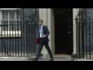 British PM leaves for parliament ahead of budget announcement