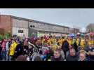 Carnaval de Dunkerque : c'est le depart de la bande de Leffrinckoucke ce samedi 2 mars.
