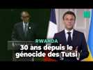 Génocide des Tutsi : les mots du président rwandais Paul Kagame et d'Emmanuel Macron