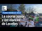 Paris-Roubaix junior : les cyclistes se sont élancés de Lecelles