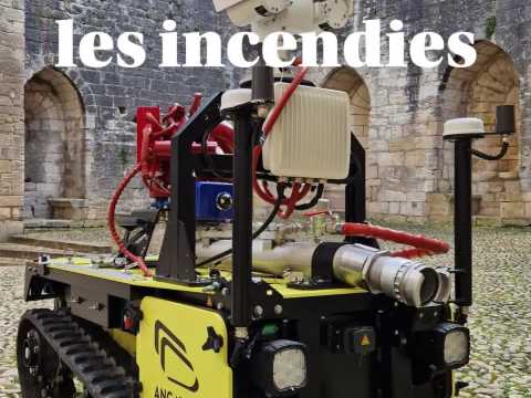 Ce robot permet aux pompiers de lutter contre les incendies dans les châteaux 