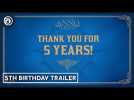 Vido ANNO 1800 - 5th Birthday Trailer
