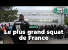 Le plus grand squat de France, au sud de Paris, évacué à 100 jours des Jeux Olympiques