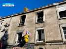 VIDEO. Un immeuble prend feu, des locataires sauvés des flammes à Nantes