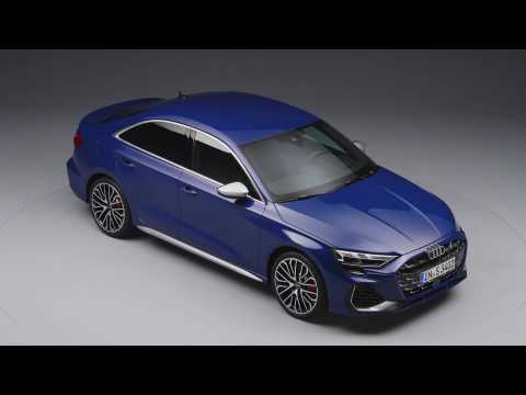 The new Audi S3 Sedan Exterior Design in Studio
