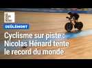 Le Deûlémontois, Nicolas Hénard, a tenté de battre un record du monde