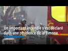 Marseille : un important incendie dans un parking souterrain du quartier de la Timone