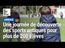 Une journée de découverte des sports antiques pour plus de 200 élèves à Arras