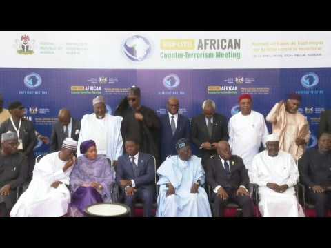 African leaders, dignitaries at counter-terrorism summit in Nigeria