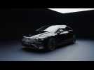 The new Mercedes-Benz EQS 580 4MATIC Design Preview in Obsidian black