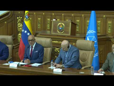 ICC Prosecutor Karim Khan visits Venezuela's parliament