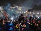 VIDÉO. Les supporters de l'Inter Milan célèbrent avec passion le 20e titre de champion d'Italie
