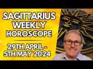 Sagittarius Horoscope - Weekly Astrology - from 29th April to 5th May 2024