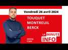 La Minute Info dans le Montreuillois du vendredi 26 avril 2024