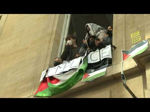 Pro-Palestinian protests continue at Sciences Po Paris