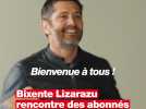 Bixente Lizarazu rencontre les abonnés Ouest-France