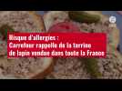 VIDÉO. Risque d'allergies : Carrefour rappelle de la terrine de lapin vendue dans toute la France