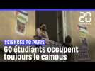 Une soixantaine d'étudiants propalestiniens occupent toujours Sciences Po Paris
