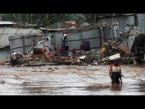 Aftermath of deadly floods in Nairobi's Mathare slums