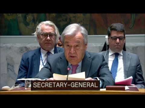 UN chief warns Mideast on brink of of ‘full-scale regional conflict’