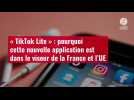 VIDÉO. « TikTok Lite » : pourquoi cette nouvelle application est dans le viseur de la France et l'UE