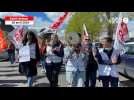 VIDÉO. Hospitaliers en colère à Saint-Brieuc : une manifestation pour informer la population