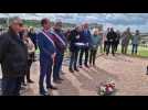 A Paluel, une cérémonie franco-américaine pour rendre hommage aux soldats américains du B17