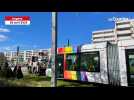 VIDÉO. Un camion arrache un câble du tramway à Angers : la circulation paralysée plusieurs jours