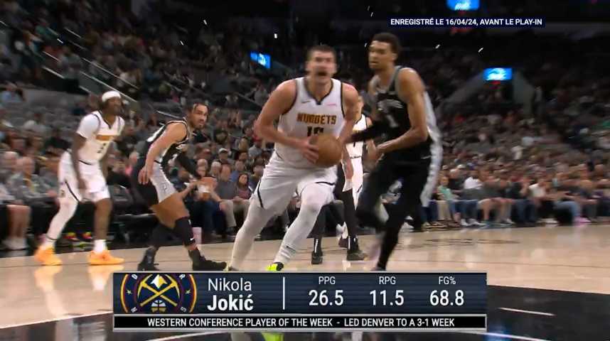 San Antonio Meilleur Salaire Nba NBA Nikola Jokic Désigné Meilleur - Main Image