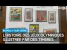 L'histoire des Jeux olympiques illustrée par des timbres dans une exposition à Romilly-sur-Seine