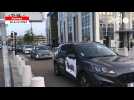 VIDEO. Les chauffeurs VTC bloquent les environs de la gare de Nantes, ce mardi 16 avril