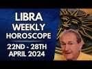 Libra Horoscope - Weekly Astrology - from 22nd - 28th April 2024