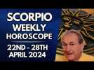 Scorpio Horoscope - Weekly Astrology - from 22nd - 28th April 2024