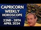 Capricorn Horoscope - Weekly Astrology - from 22nd - 28th April 2024