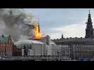 Drame à Copenhague : un incendie spectaculaire à la vieille Bourse