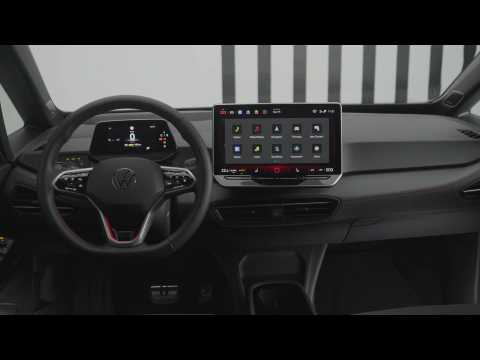 The all-new Volkswagen ID.3 GTX Interior Design in Kings Red Metallic in Studio