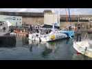 VIDÉO. The Transat CIC : les skippers rentrent de la parade vers Groix