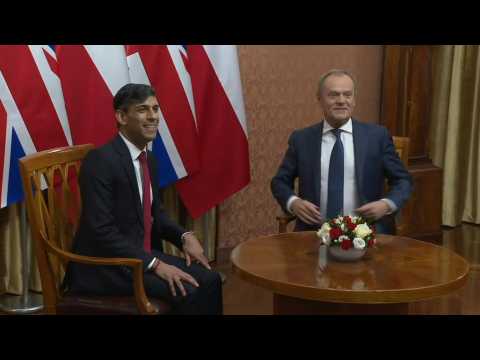 UK PM Sunak meets with Polish counterpart Tusk in Warsaw