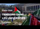 Tensions dans plusieurs universités américaines après des manifestations pro-palestiniennes