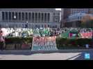États-Unis : les étudiants continuent de manifester leur soutien aux Palestiniens