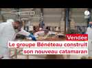 VIDÉO. Le groupe Bénéteau construit son nouveau catamaran en Vendée