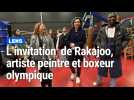 Rencontre au club de boxe d'Aubervilliers entre l'artiste Rakajoo et des élèves du lycée Condorcet de Lens