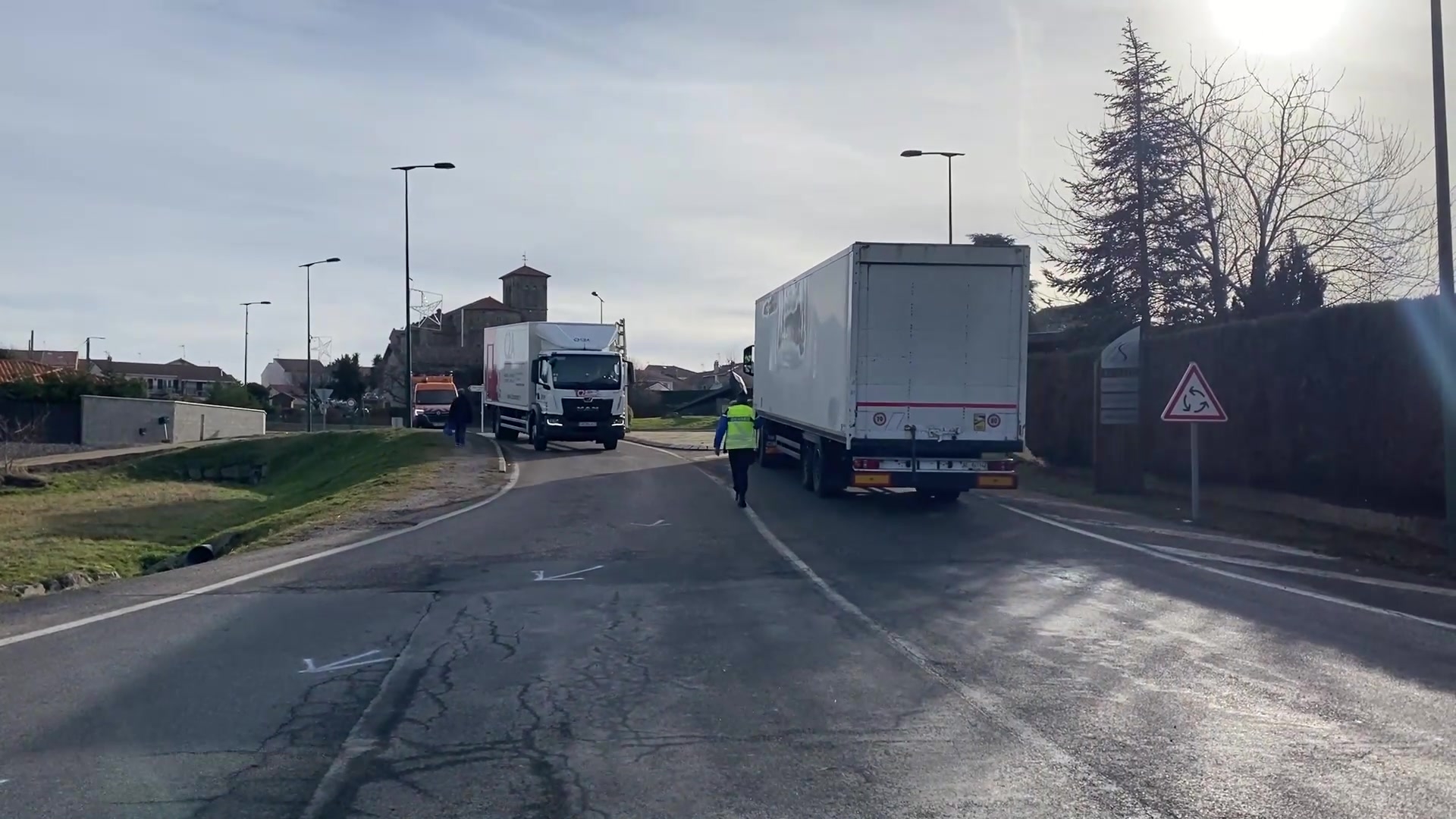 Haute-Loire. Blocage des agriculteurs : un camion étranger contrôlé par les  services vétérinaires