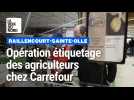 Colère des agriculteurs : des opérations d'étiquetage à Raillencourt-Sainte-Olle
