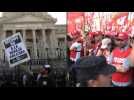Argentines protest outside Congress as lawmakers debate Milei's reform package